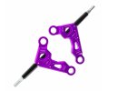 3Racing SAK-D6822/PU 鋁合金前上搖臂 適用 Auper D6