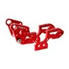 3Racing SAK-D6808A/RE 後差動鋁帶 (紅色) 適用 Auper D6