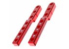 3RACING Auper D6 紅色鋁合金後車身柱 SAK-D6820/RE