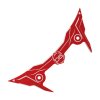 3RACING SAK-D6804/BU 鋁合金前保險杠適用於Auper D6