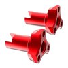 3Racing SAK-D6817/RE 車輪轉接器 for Auper D6 — RED
