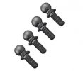 3RACING Cero 8mm x 5.2mm 鋼製懸掛波子腳連螺絲 - SAK-C138C