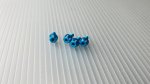 3RACING Sakura D5 鋁合金螺帽 (淺藍) - SAK-D5657/LB