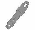 3RACING Sakura D5 Lite 纖維底盤 239mm - SAK-D533/239