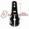 3RACING Sanwa 3.0mm V2 舵機臂 — 3Racing 3RAC-H2320/BK