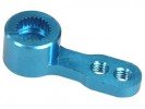 3RACING 2.6mm 藍色鋁合金單舵機臂 適用於 Ko Propo/Sanwa - 3RAC-HKS26/LB