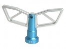 Tamiya TT01 23mm 鈦色 輪毂扳手 — 3Racing TR-ND23