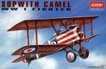 Academy 12447 - 1/72 Sopwith Camel 第一次世界大戰戰鬥機模型套件