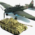 alt="Academy 12538 - 1/72 IL-2M & Panther D" title="Academy 12538 - 1/72 IL-2M & Panther D"