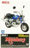 青島文化 Aoshima 05869 - 1/12 本田 Monkey Z50JZ-1 Takegawa 改裝模型套件