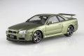 alt="Aoshima 06559 - 1/24 Nissan BNR34 Skyline GT-R R34 V-spec II Nur 2002 Millennium Jade Pre Painted Model 03-C" title="Aoshima 06559 - 1/24 Nissan BNR34 Skyline GT-R R34 V-spec II Nur 2002 Millennium Jade Pre Painted Model 03-C"