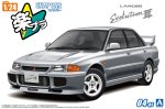 Aoshima 06781 - 1/24 CE9A Lancer GSR Evolution III 1995 Queens Silver