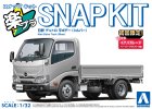青島文化 Aoshima 06724 日野 Dutro 1/32 銀色 免黏合拼裝套件