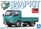 青島文化 Aoshima 06725 - 1/32 日野 Dutro 免膠拼裝貨車模型（青綠色）
