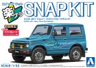 Aoshima 06834 - 1/32 Suzuki JA11 Jimny (Triton Blue Metallic) Snap Kit 18-TB