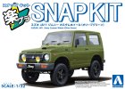 Aoshima 20412 - 1/32 Suzuki JA11 Jimny 橄欖綠改裝輪圈套件