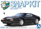 Aoshima 20176 1/32 Ferrari 512 BB 黑色 快拼套件
