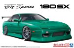 青島文化 Aoshima 06764 - 1/24 BN Sports Nissan RPS13 180SX '96 Ver.2 The Tuned Car #100 塑料拼裝模型