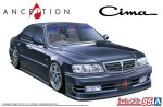 青島文化 Aoshima 20160 - 1/24 Anceltion Nissan Y33 Cima '96 改裝版 模型
