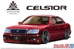 青島文化 Aoshima 06206 - 1/24 豐田 UCF21 Celsior '97 改裝模型套件