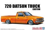 青島文化 Aoshima 20077 - 1/24 日產 720 Datsun 改裝貨車模型套件 1982