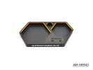 Arrowmax am-199543 蜂巢式工位燈輔助固定座 — 黑金配色
