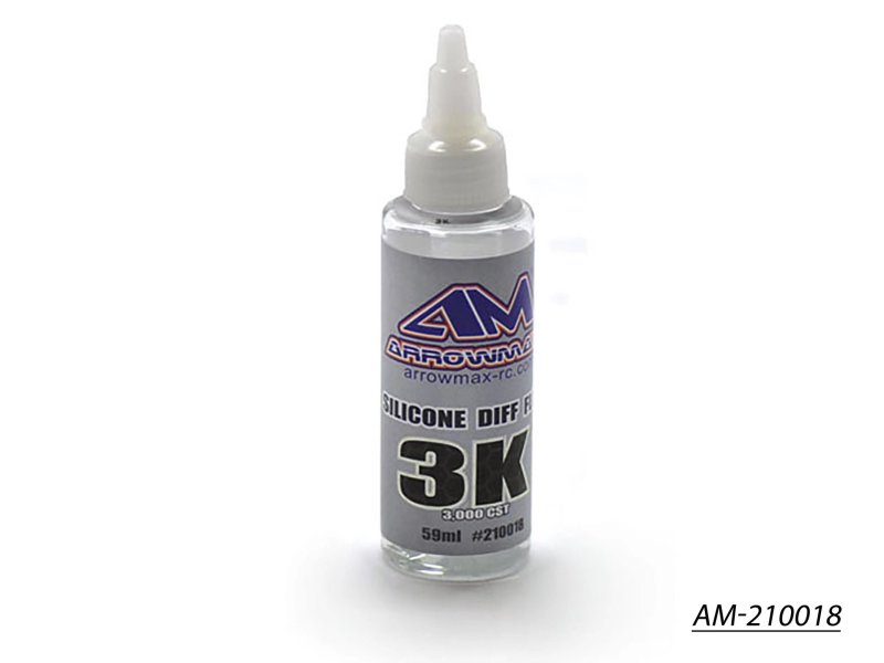 Arrowmax Silicone Diff Fluid 59ml 3.000cst