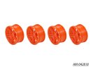 Arrowmax AM-042818 1/10 TC 五輻分離輪圈 +3MM 偏移 橙色 (4件裝)
