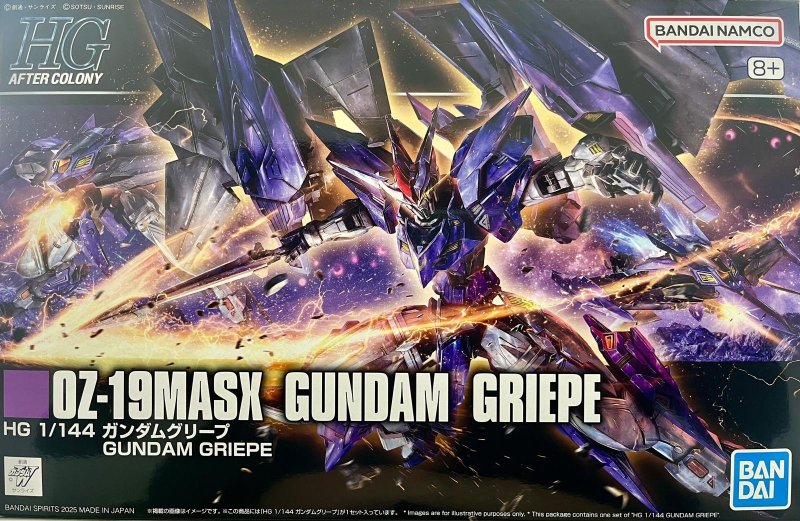Bandai 5069209 - HG 1/144 OZ-19MASX Gundam Griepe