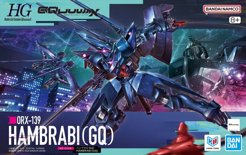 Bandai 5072560 - HG 1/144 ORX-139 Hambrabi (GQ)