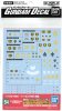 萬代 Bandai 5061149 - MS Zeon 0080 系列 1/100 MG & 1/144 HG 高達貼紙套裝 No.54
