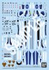 超時空要塞Macross Michael VF-25G Messiah HG 1/100 水貼 - 萬代 Bandai 5074312