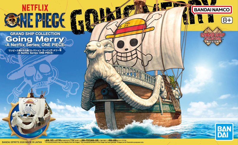 Bandai 5069195 - Grand Ship Collection Going Merry - A Nexflix Series: Oine Piece