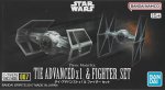萬代 Bandai 5064110 - 星球大戰 TIE 高級版 x1 & 戰鬥機模型套件