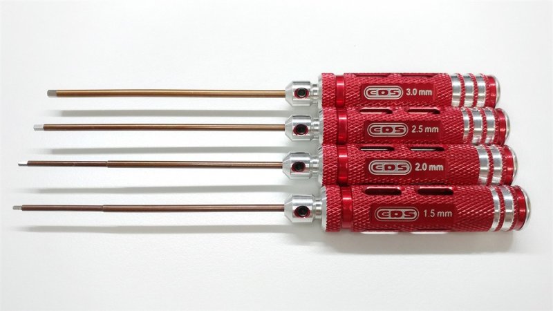 EDS-110991-L - Light Weight Allen Wrench SET - Metric Sizes 4 PCS