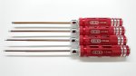 EDS-110991-L 輕量化公制內六角扳手套裝 - 4件