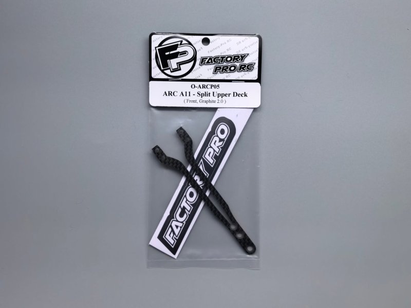 Factory Pro FP-O-ARCP05 ARC A11 - Split Upper Deck Front - Graphite 2mm