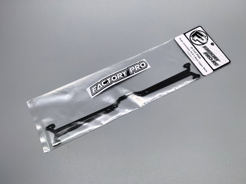 Factory Pro FP-O-TACP008 Team Associated TC8 - 1-Piece Upper Deck - Graphite 2.0