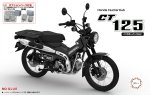 Fujimi FJ-14221 1/12 Honda CT125 (Hunter Cub) 非塗裝 特別版 拼裝模型