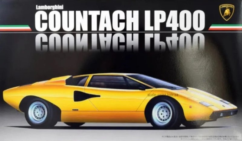 Fujimi 12654 - RS-8 1/24 Lamborghini Countach LP400