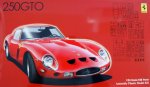 Fujimi FJ-12666 1/24 拼裝模型套件 Ferrari 250 GTO 特別版（鋼絲輪）