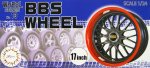 Fujimi FJ-19354 1/24 BBS 17吋 輪圈與輪胎套件