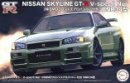 富士美 Fujimi 04666 - 1/24 日產 Nissan Skyline GT-R V-spec II Nur BNR34 模型套件