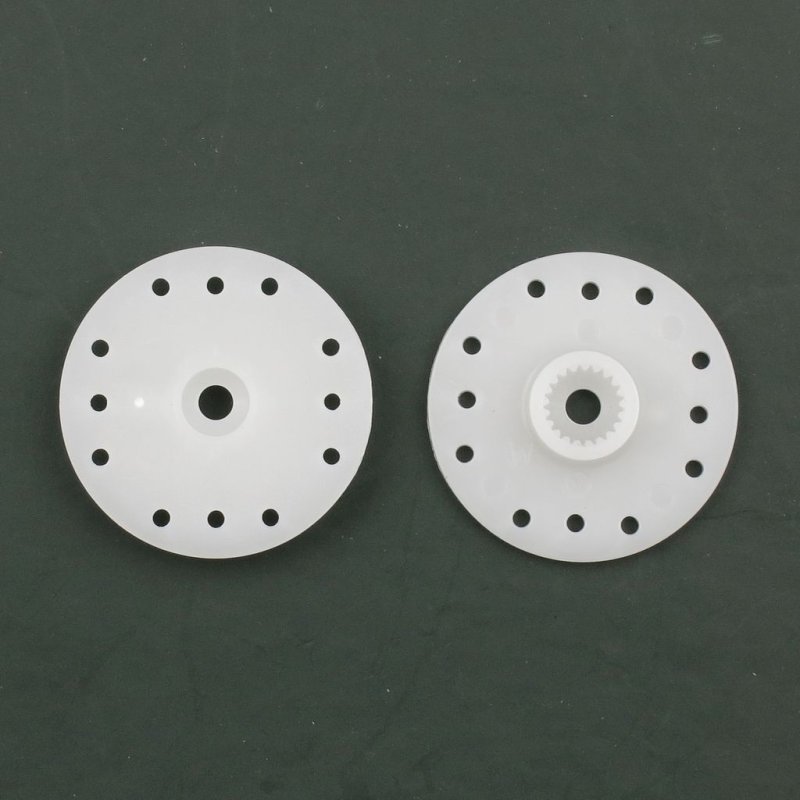 FUTABA D5MM SERVO HORN CIRCLE 2PCS FOR FOR S3103/S3107/3153/3156/3157 (W/O PACKING & SCREW)