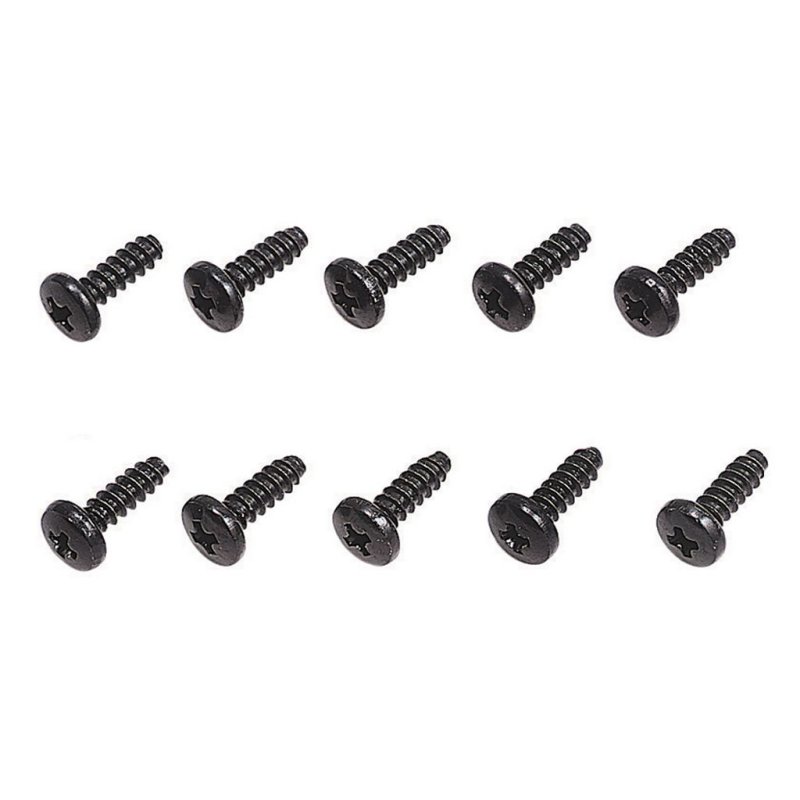 FUTABA SERVO HORN SCREW 3X8MM 10PCS S9150 S9154 BLS154 BLS174 (W/O PACKING)