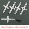 Futaba FUSHORN-Y D5mm 舵機十字臂配件 5件組