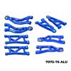 ARRMA MOJAVE GROM MEGA DESERT TRUCK 7075-t6 Alloy (Front + Rear) Upper And Lower Suspension Arms - GPM MGM4567