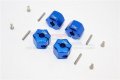 alt="Aluminium Wheel Hex Adapter 14mmx12mm - 4pcs set - GPM HEX1412" title="Aluminium Wheel Hex Adapter 14mmx12mm - 4pcs set - GPM HEX1412"