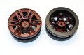 alt="Aluminum 6 Spokes 1.9'' Wheels With Plastic Wheel Frame - 2pc Set - GPM PW1906BK/2" title="Aluminum 6 Spokes 1.9'' Wheels With Plastic Wheel Frame - 2pc Set - GPM PW1906BK/2"