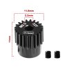 GPM MG222T/0.5M 40Cr 鋼摩打齒輪 22T (模數0.5mm, 摩打齒徑2.2mm)